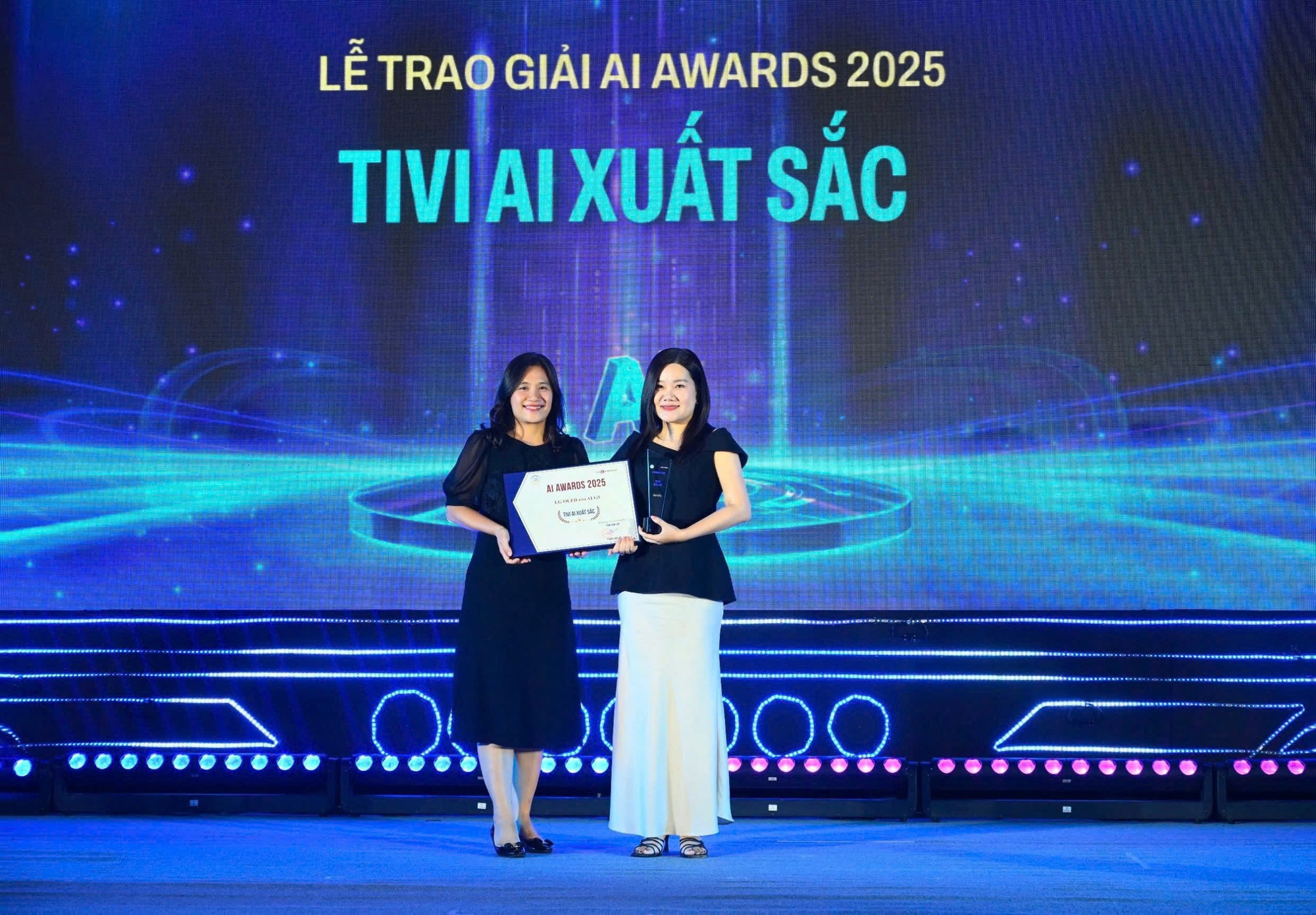 Siêu phẩm LG OLED evo AI G5 giành giải TV AI xuất sắc tại AI Awards 2025- Ảnh 1.