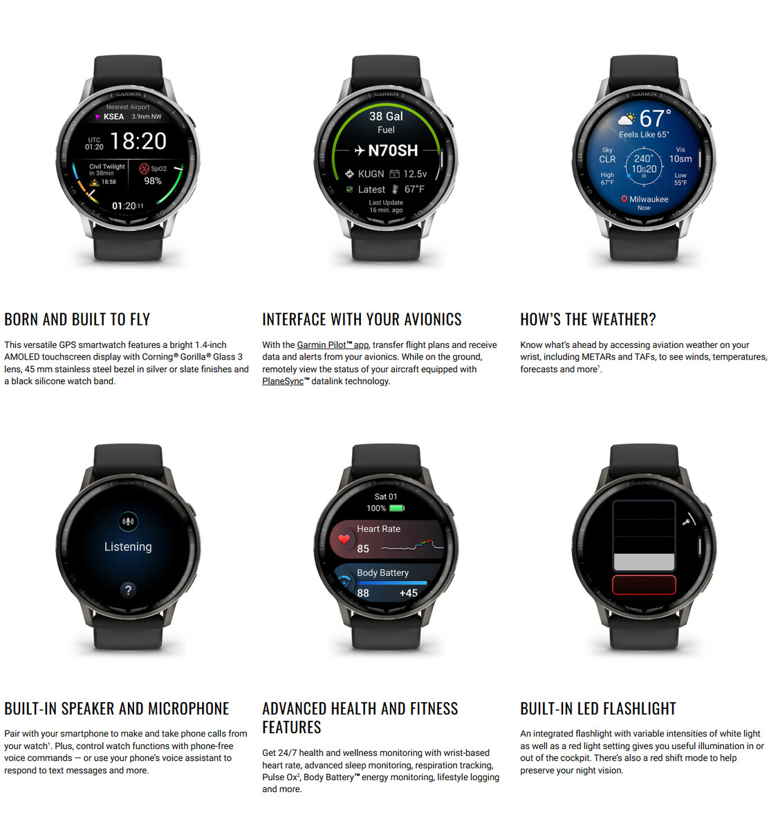 Garmin ra mắt đồng hồ mới dành cho phi công, nhiều tính năng chuyên dụng, giá chỉ hơn 17 triệu- Ảnh 4.
