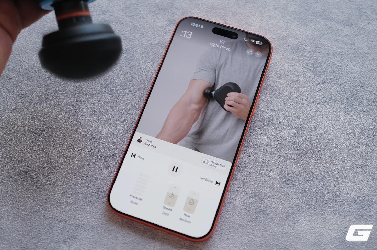 Dùng thử Theragun Mini Plus: Thiết bị massage nhỏ gọn nhưng đầy đủ tính năng, làm nóng cơ bắp, phù hợp cả dân thể thao lẫn văn phòng- Ảnh 20. Dùng thử Theragun Mini Plus: Thiết bị massage nhỏ gọn nhưng đầy đủ tính năng, làm nóng cơ bắp, phù hợp cả dân thể thao lẫn văn phòng- Ảnh 20.