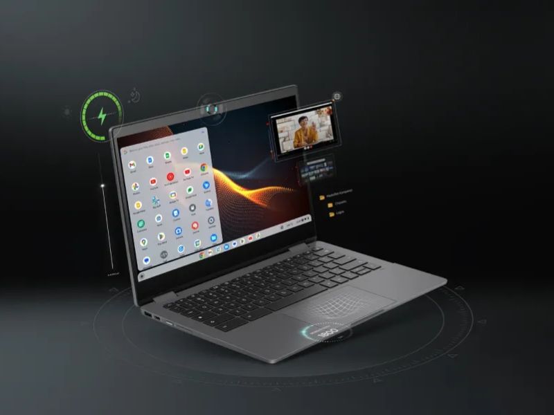 MediaTek giới thiệu vi xử lý Kompanio 540, hứa hẹn đem tới Chromebook không quạt, pin "trâu" trong 2026- Ảnh 2. MediaTek giới thiệu vi xử lý Kompanio 540, hứa hẹn đem tới Chromebook không quạt, pin "trâu" trong 2026- Ảnh 2.