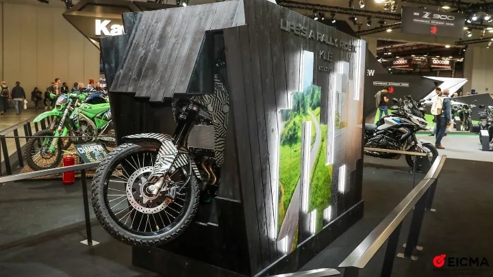 Kawasaki KLE 500 chính thức trở lại vào năm 2026: Biểu tượng adventure một thời sẽ được hồi sinh- Ảnh 1.