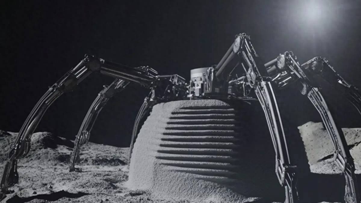 Robot 'Charlotte' in 3D ngôi nhà chỉ trong một đêm, mở ra kỷ nguyên xây dựng trên Mặt Trăng- Ảnh 1. Robot 'Charlotte' in 3D ngôi nhà chỉ trong một đêm, mở ra kỷ nguyên xây dựng trên Mặt Trăng- Ảnh 1.