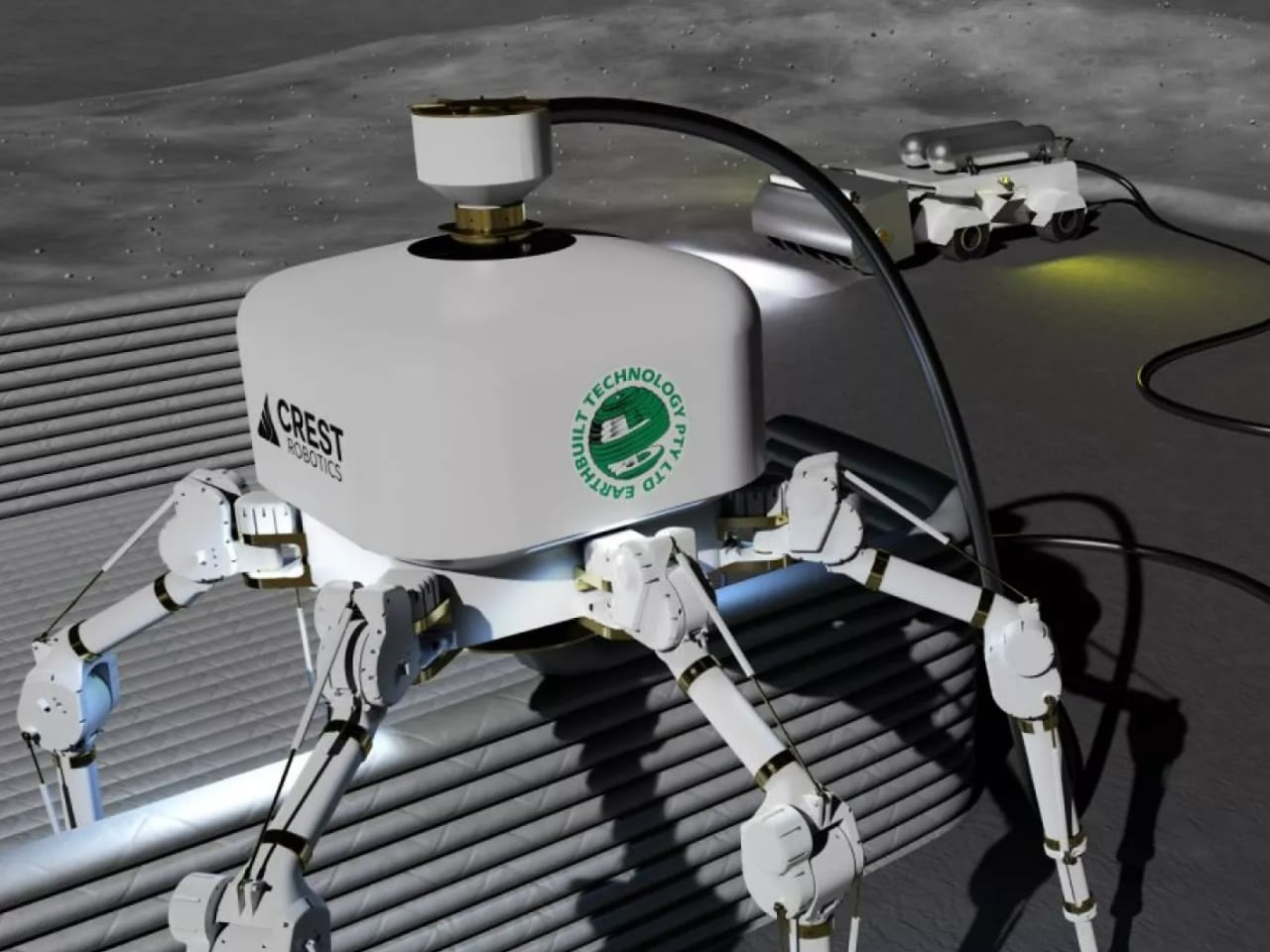 Robot 'Charlotte' in 3D ngôi nhà chỉ trong một đêm, mở ra kỷ nguyên xây dựng trên Mặt Trăng- Ảnh 4. Robot 'Charlotte' in 3D ngôi nhà chỉ trong một đêm, mở ra kỷ nguyên xây dựng trên Mặt Trăng- Ảnh 4.