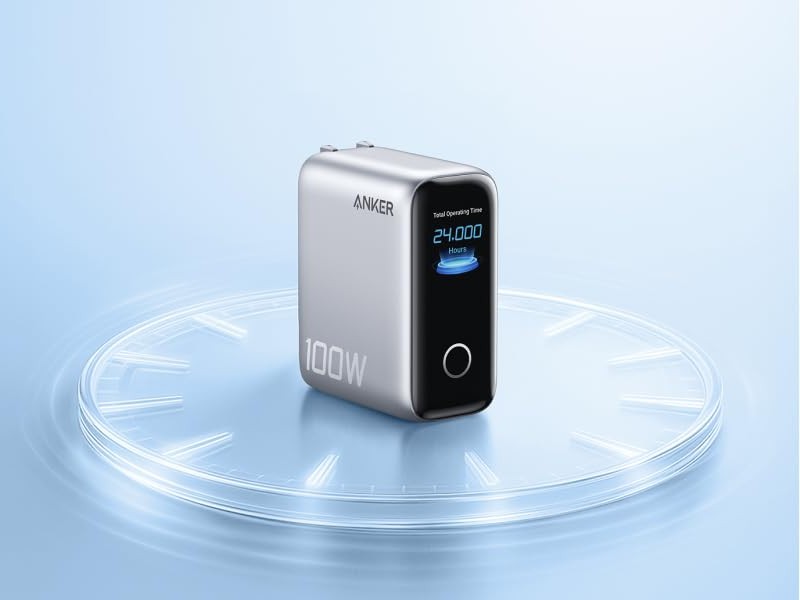Anker ra mắt củ sạc 3 cổng 100W tích hợp màn hình hiển thị thông minh- Ảnh 3.
