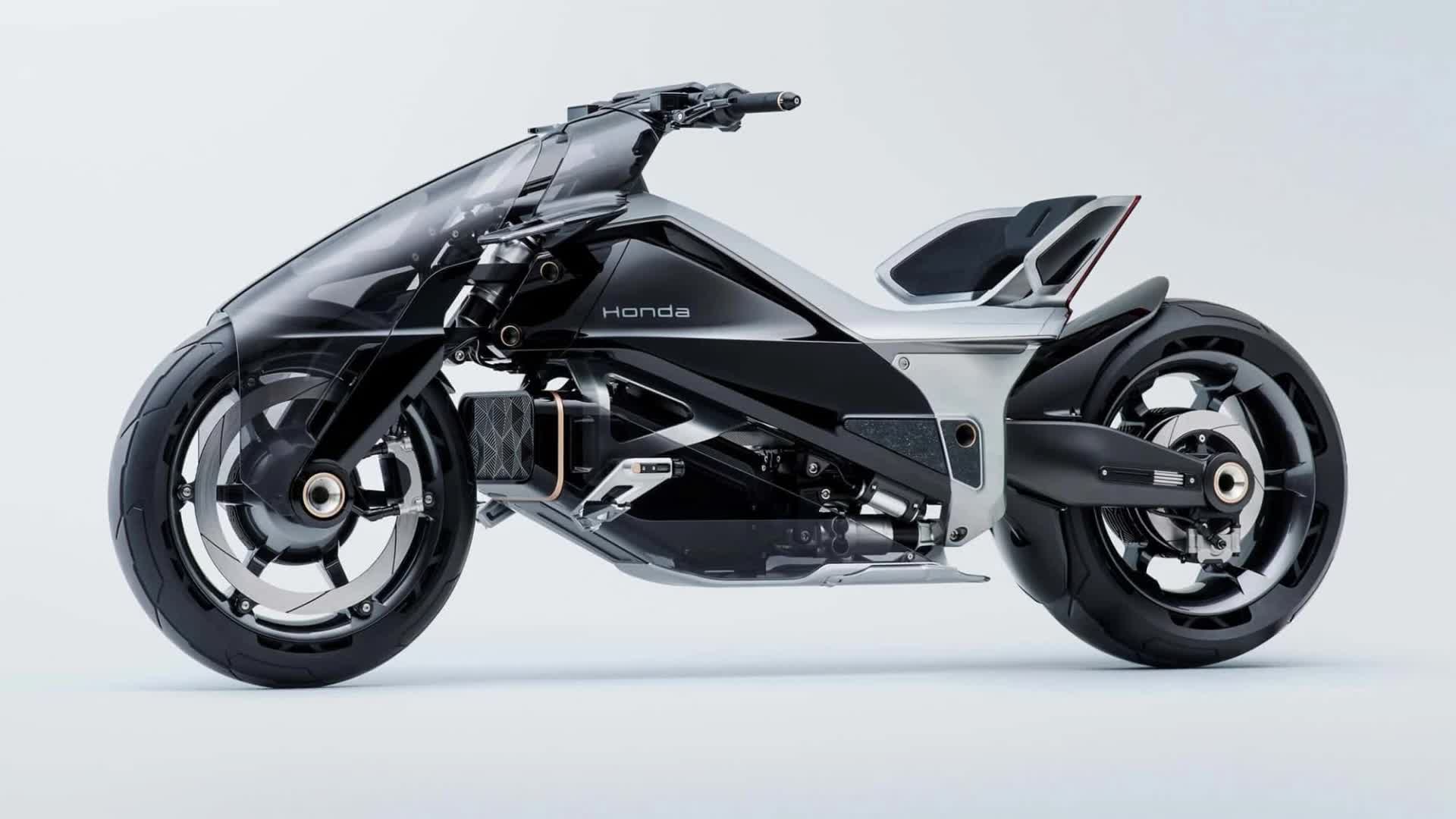 Cận cảnh Honda EV Outlier: Mẫu xe máy điện đi trước thời đại của nhà Honda- Ảnh 1.