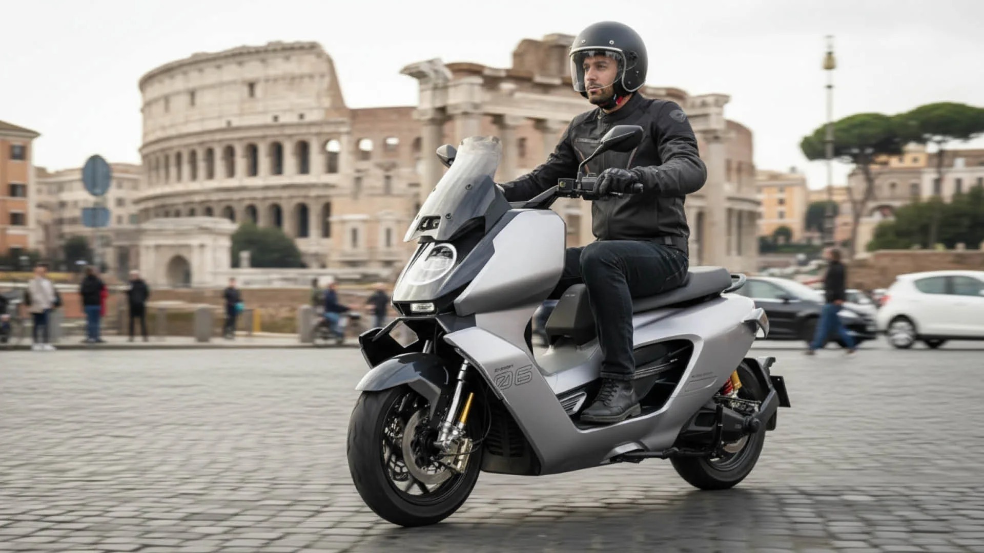 NIU Concept 06: Siêu xe tay ga điện chạy 155 km/h, hỗ trợ AI tối ưu công suất theo điều kiện thực tế- Ảnh 4.