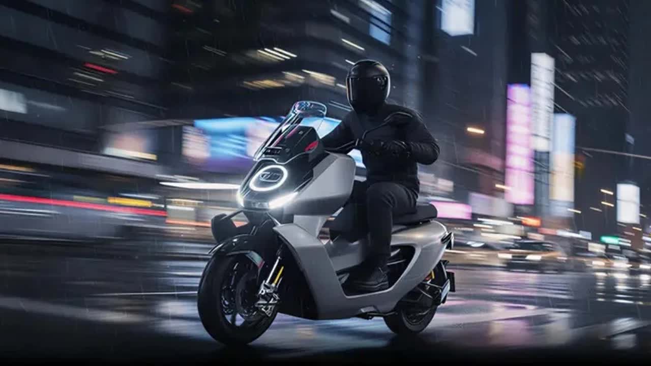 NIU Concept 06: Siêu xe tay ga điện chạy 155 km/h, hỗ trợ AI tối ưu công suất theo điều kiện thực tế- Ảnh 2.