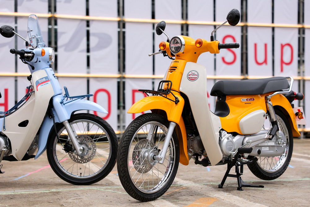 Honda Thái Lan ra mắt Super Cub 110 'Mt. Fuji Edition', tôn vinh biểu tượng nước Nhật- Ảnh 6.