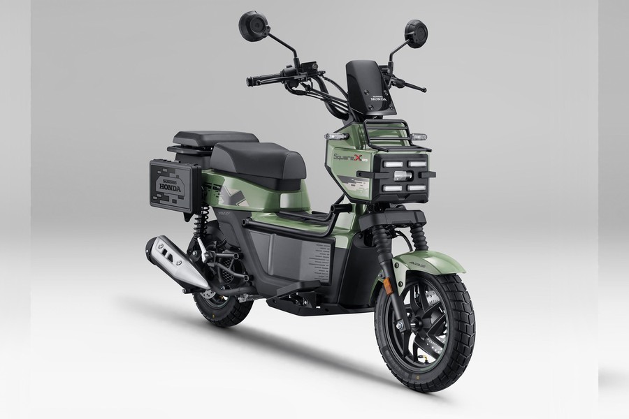 Honda Square X 125: Mẫu xe ga siêu dị, gây sốt giới trẻ với kiểu dáng vuông vức chưa từng có- Ảnh 1.