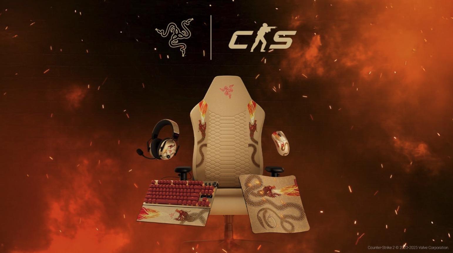 Razer "triệu hồi" Dragon Lore từ Counter-Strike 2 ra đời thực – khi skin huyền thoại hóa thân thành gaming gear trên bàn của bạn- Ảnh 1. Razer "triệu hồi" Dragon Lore từ Counter-Strike 2 ra đời thực – khi skin huyền thoại hóa thân thành gaming gear trên bàn của bạn- Ảnh 1.