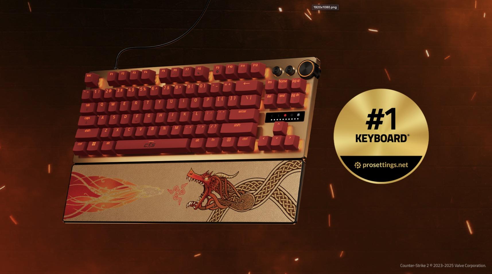 Razer "triệu hồi" Dragon Lore từ Counter-Strike 2 ra đời thực – khi skin huyền thoại hóa thân thành gaming gear trên bàn của bạn- Ảnh 3. Razer "triệu hồi" Dragon Lore từ Counter-Strike 2 ra đời thực – khi skin huyền thoại hóa thân thành gaming gear trên bàn của bạn- Ảnh 3.
