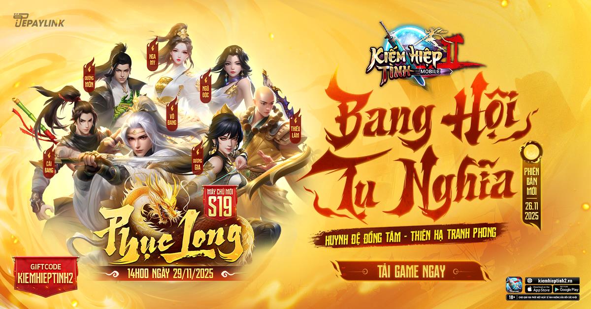 Fan Võ Lâm 2 chào đón máy chủ S19 của Kiếm Hiệp Tình 2 Mobile - Ảnh 2.