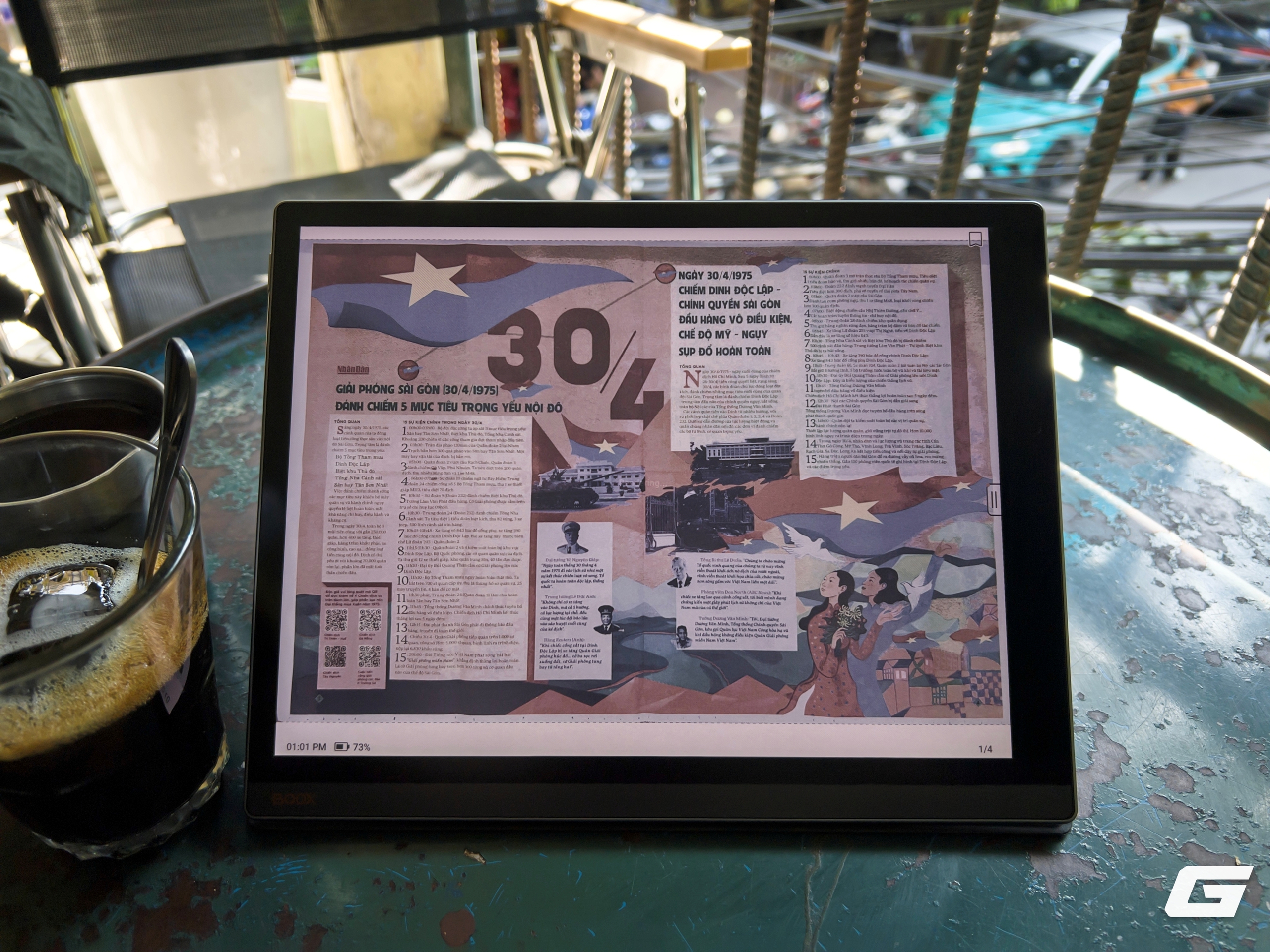 Trên tay nhanh mẫu máy đọc sách Onyx Boox T10C - Ảnh 8.