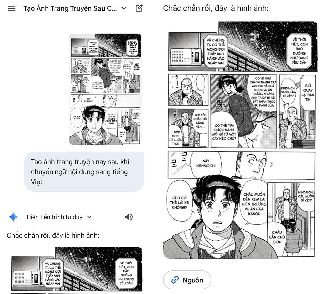 Minh chứng cho sức mạnh của Nano Banana Pro: Dịch truyện tranh chưa bao giờ dễ dàng đến thế - Ảnh 6.