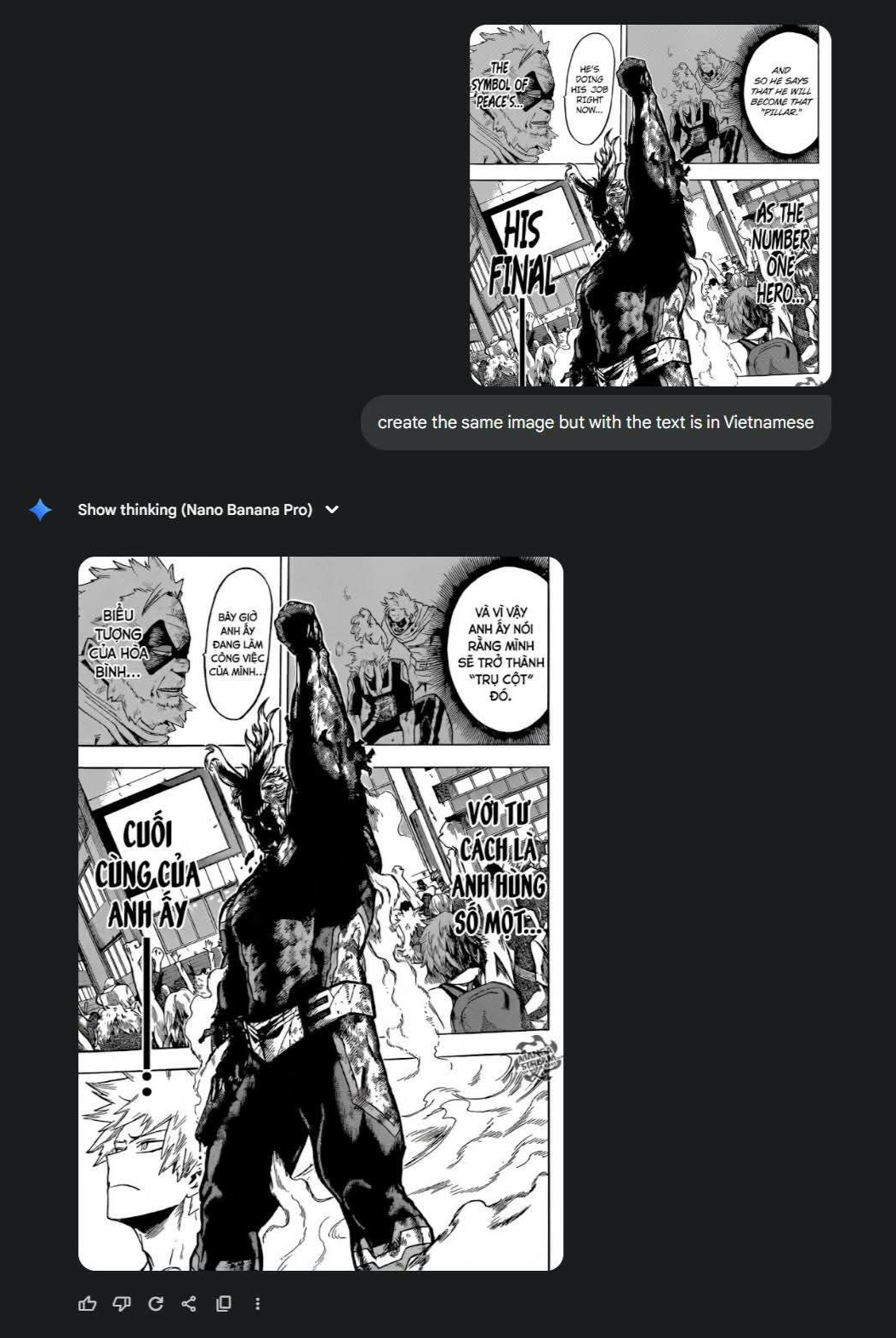 Minh chứng cho sức mạnh của Nano Banana Pro: Dịch truyện tranh chưa bao giờ dễ dàng đến thế - Ảnh 3.