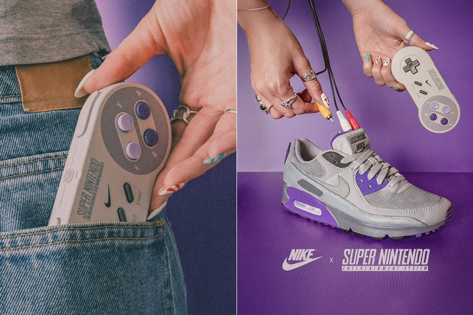 Vậy mà cũng nghĩ ra: Nhà thiết kế Singapore tích hợp máy chơi game Nintendo SNES vào giày Nike, cắm chơi game hay đi trên chân đều được- Ảnh 1.