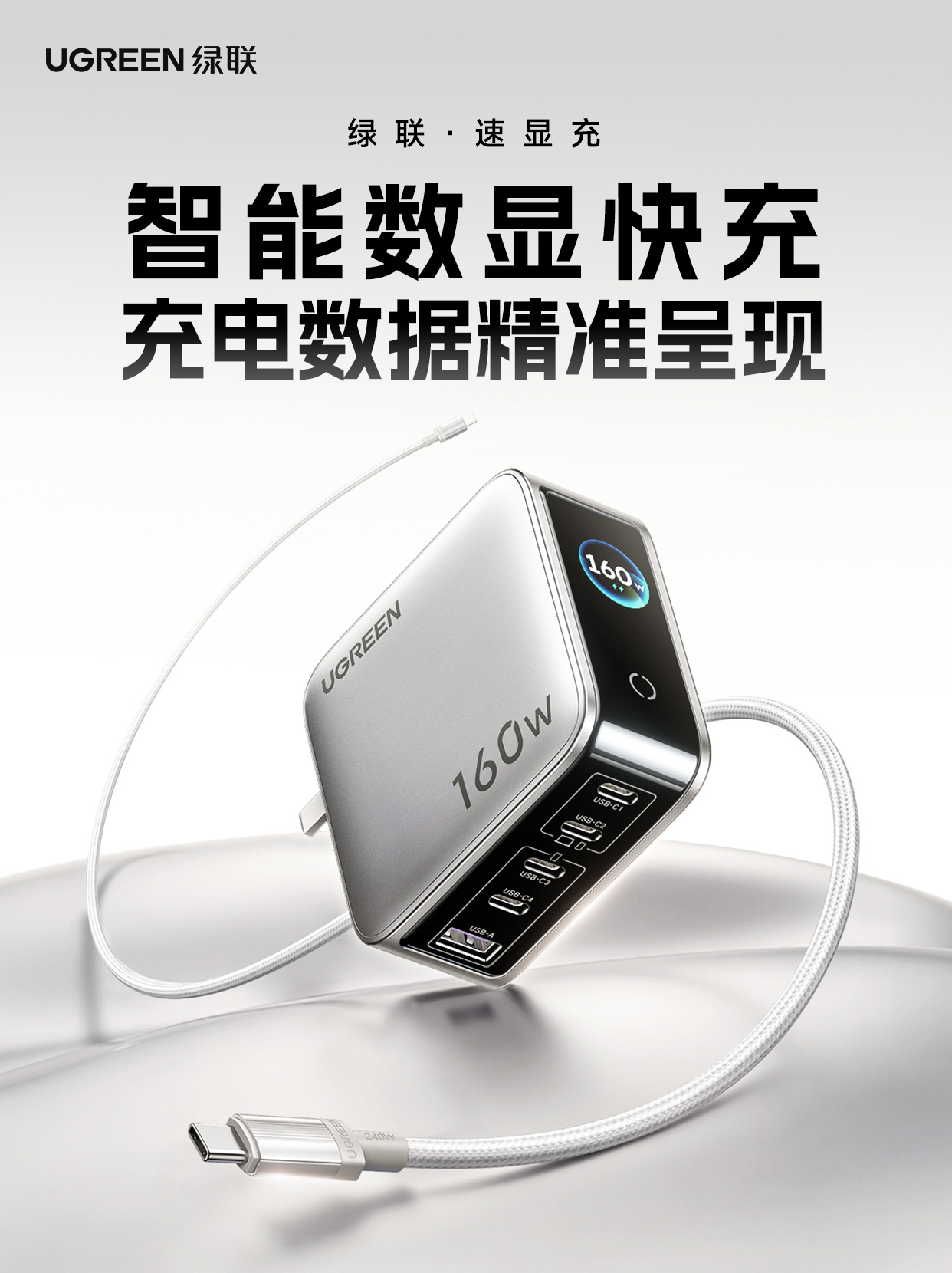 Thêm củ sạc nhanh tích hợp màn hình: Sạc cùng lúc 5 thiết bị, công suất tận 140W, giá chỉ hơn 700.000 đồng - Ảnh 1.