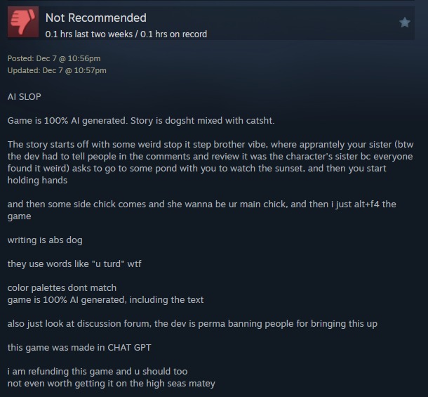 Tranh cãi gay gắt: Nhà phát triển game kêu cứu khi bị cáo buộc dùng AI tạo ra Tranh cãi gay gắt: Nhà phát triển game kêu cứu khi bị cáo buộc dùng AI tạo ra