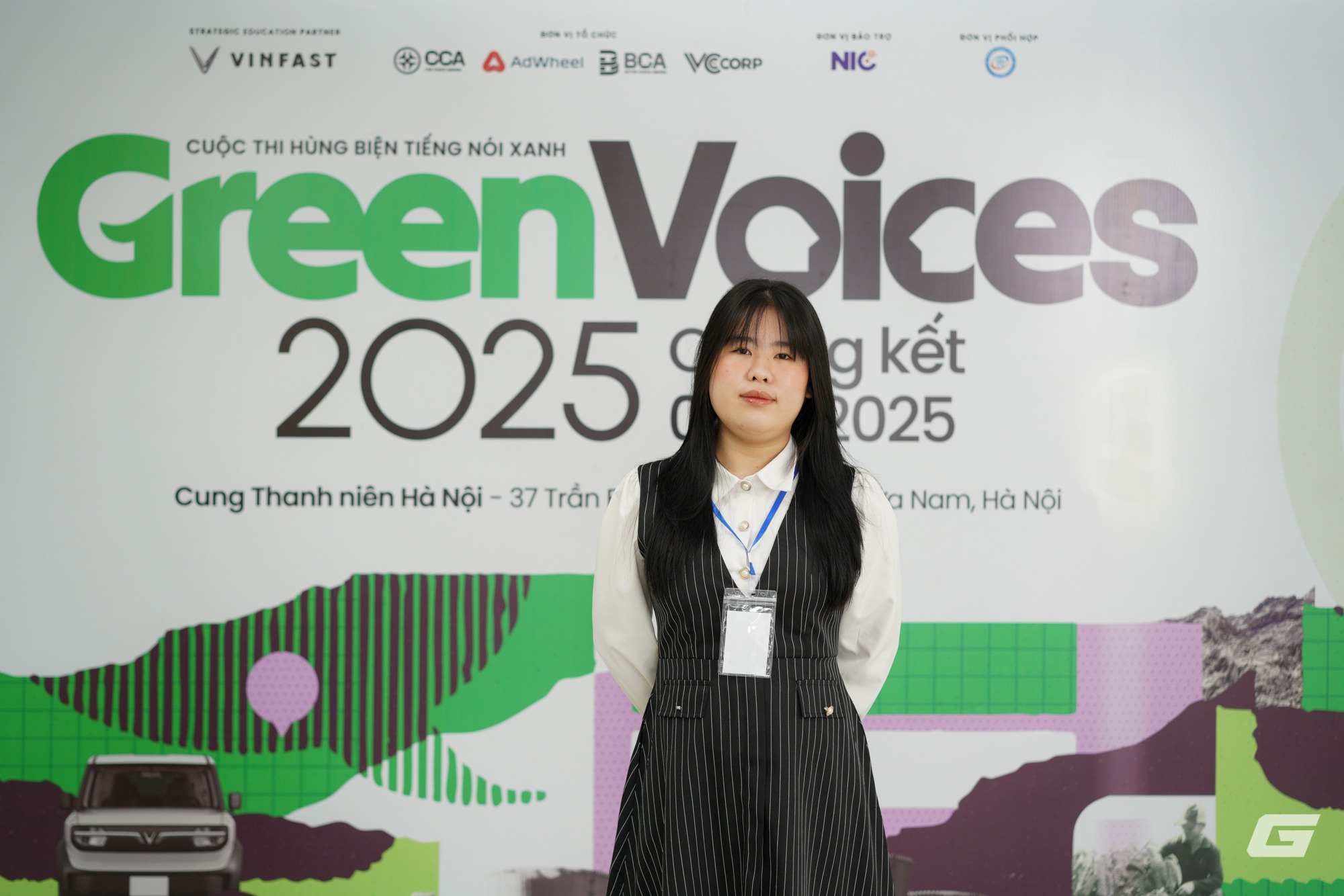 Bản lĩnh sinh viên Ngoại giao tại Green Voices 2025: "Sự thật là vũ khí mạnh nhất" - Ảnh 1.