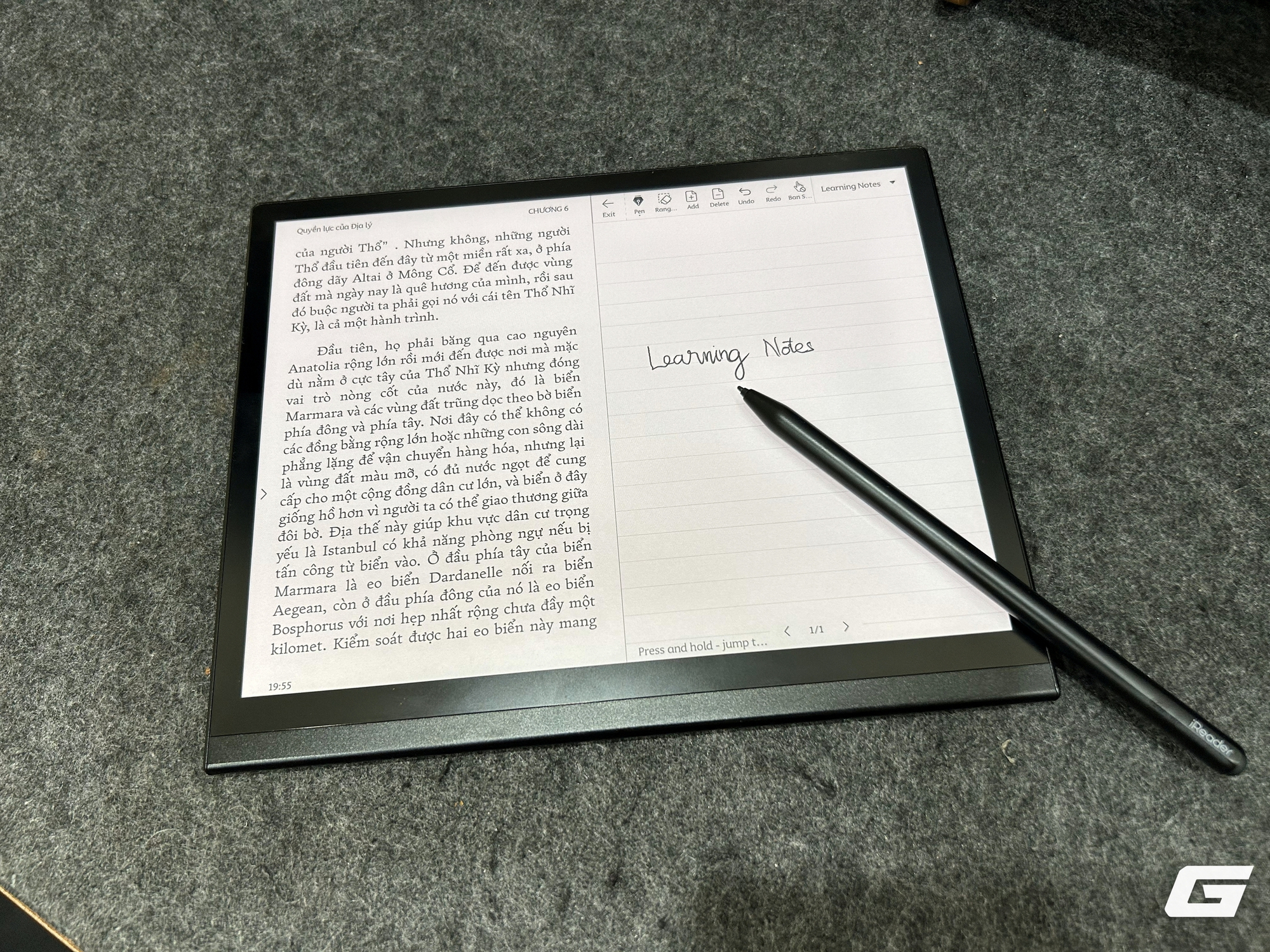 Trên tay iReader Smart 5C: Máy đọc sách màn hình màu 10,3 inch đã thực sự 'đáng giá'?- Ảnh 13. Trên tay iReader Smart 5C: Máy đọc sách màn hình màu 10,3 inch đã thực sự 'đáng giá'?- Ảnh 13.