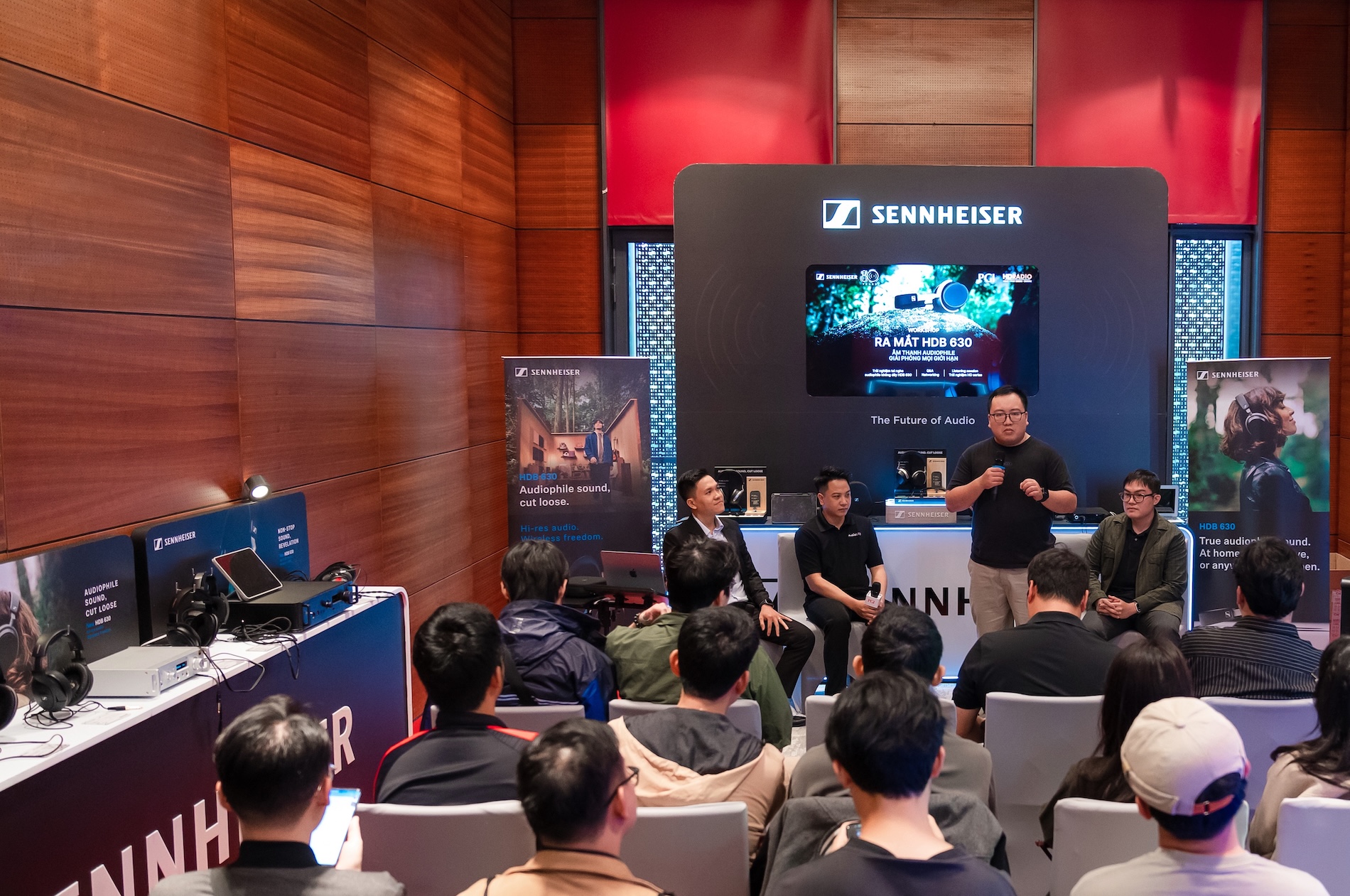 HDB 630 chính thức ra mắt tại Việt Nam, mở rộng khái niệm tai nghe audiophile không dây - Ảnh 1.