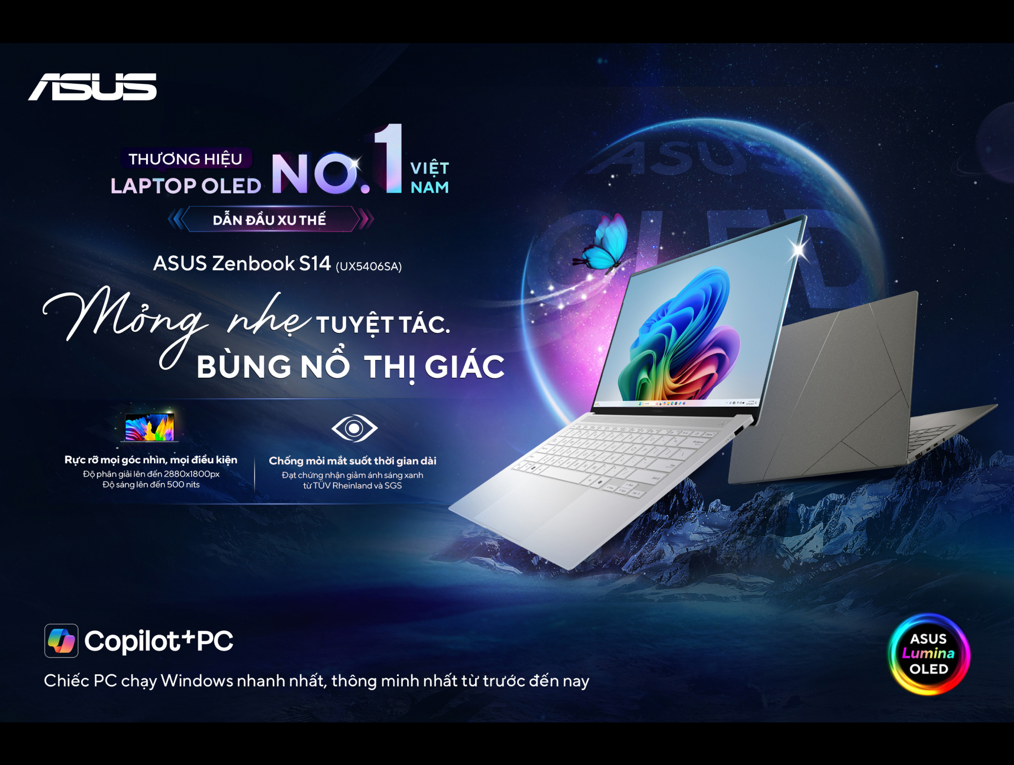 Đầu tư cho tầm nhìn: Vì sao laptop ASUS OLED là lựa chọn thông minh hàng đầu - Ảnh 17. Đầu tư cho tầm nhìn: Vì sao laptop ASUS OLED là lựa chọn thông minh hàng đầu - Ảnh 17.