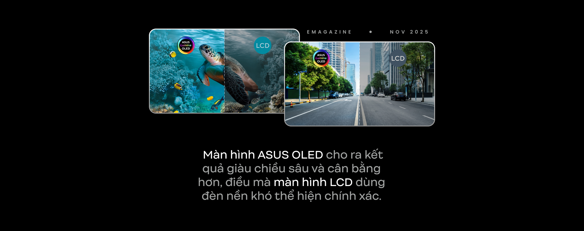 Đầu tư cho tầm nhìn: Vì sao laptop ASUS OLED là lựa chọn thông minh hàng đầu - Ảnh 7. Đầu tư cho tầm nhìn: Vì sao laptop ASUS OLED là lựa chọn thông minh hàng đầu - Ảnh 7.