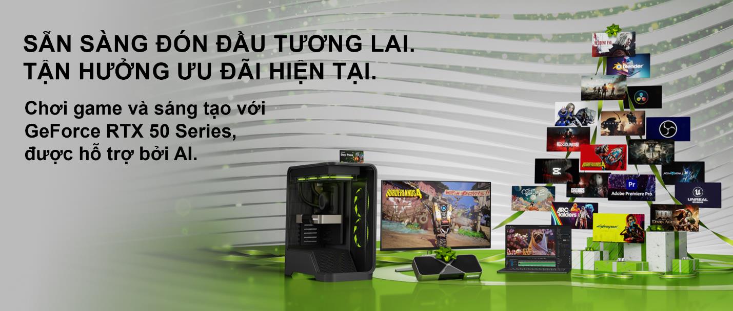 Đ&oacute;n m&ugrave;a lễ hội rực rỡ c&ugrave;ng GeForce RTX &ndash; N&acirc;ng cấp ngay, nhận ưu đ&atilde;i cực hấp dẫn! - Ảnh 1.