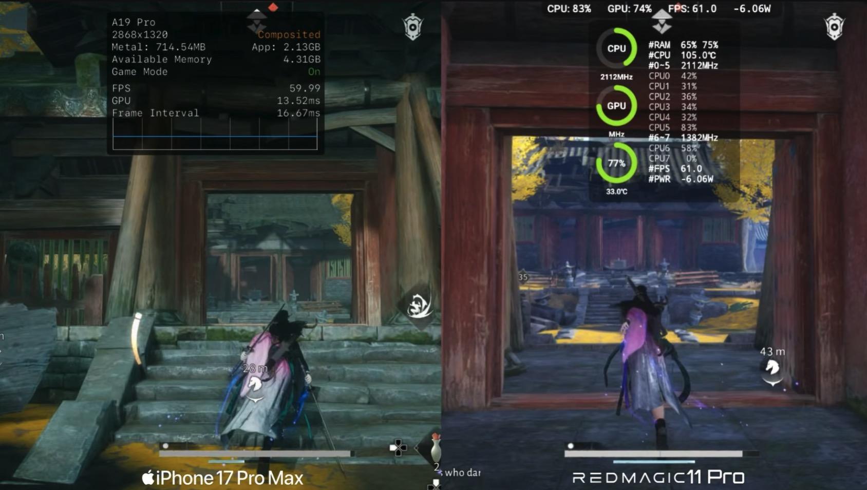 A19 Pro đọ Snapdragon 8 Elite Gen 5 trong "Where Winds Meet", chip n&agrave;o sẽ thắng?- Ảnh 2.