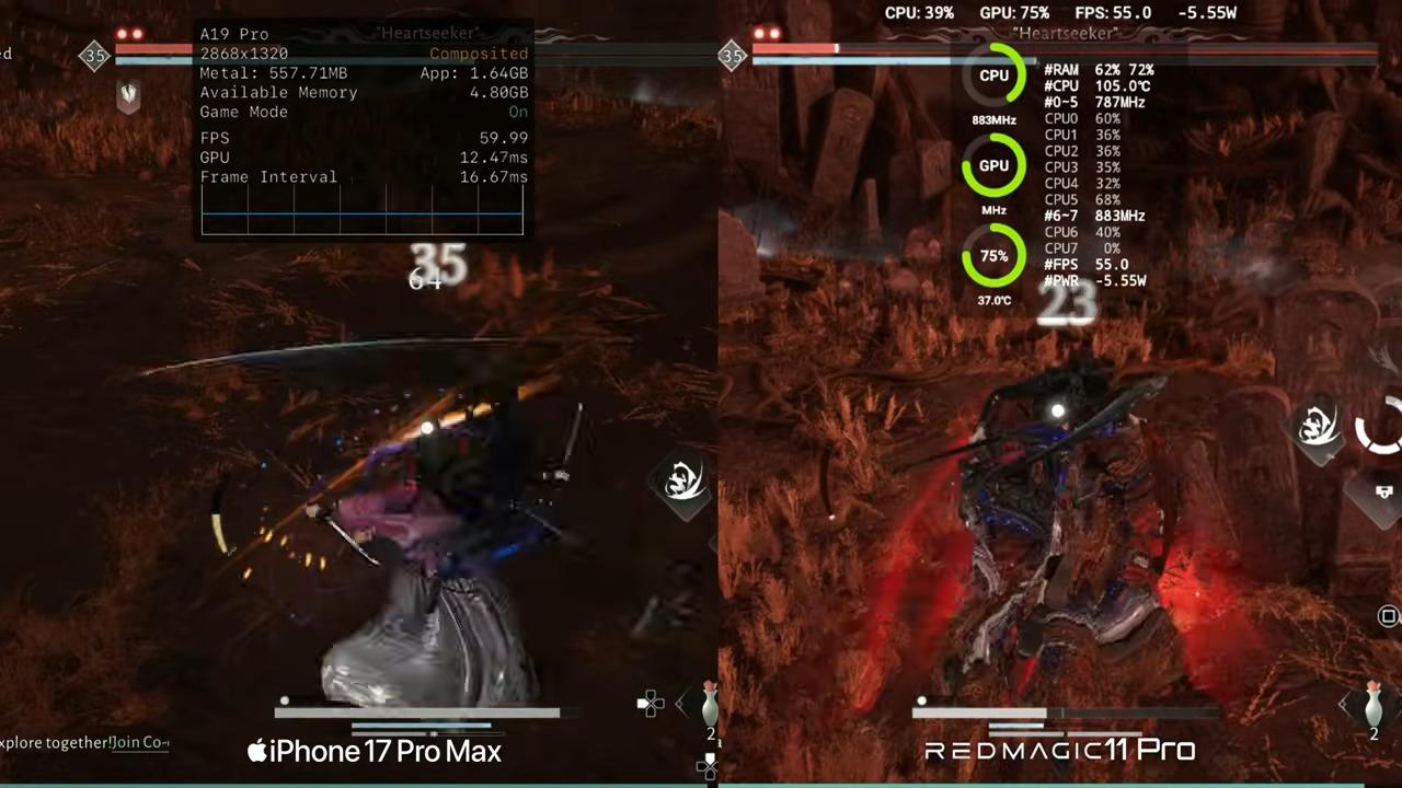 A19 Pro đọ Snapdragon 8 Elite Gen 5 trong "Where Winds Meet", chip n&agrave;o sẽ thắng?- Ảnh 3.