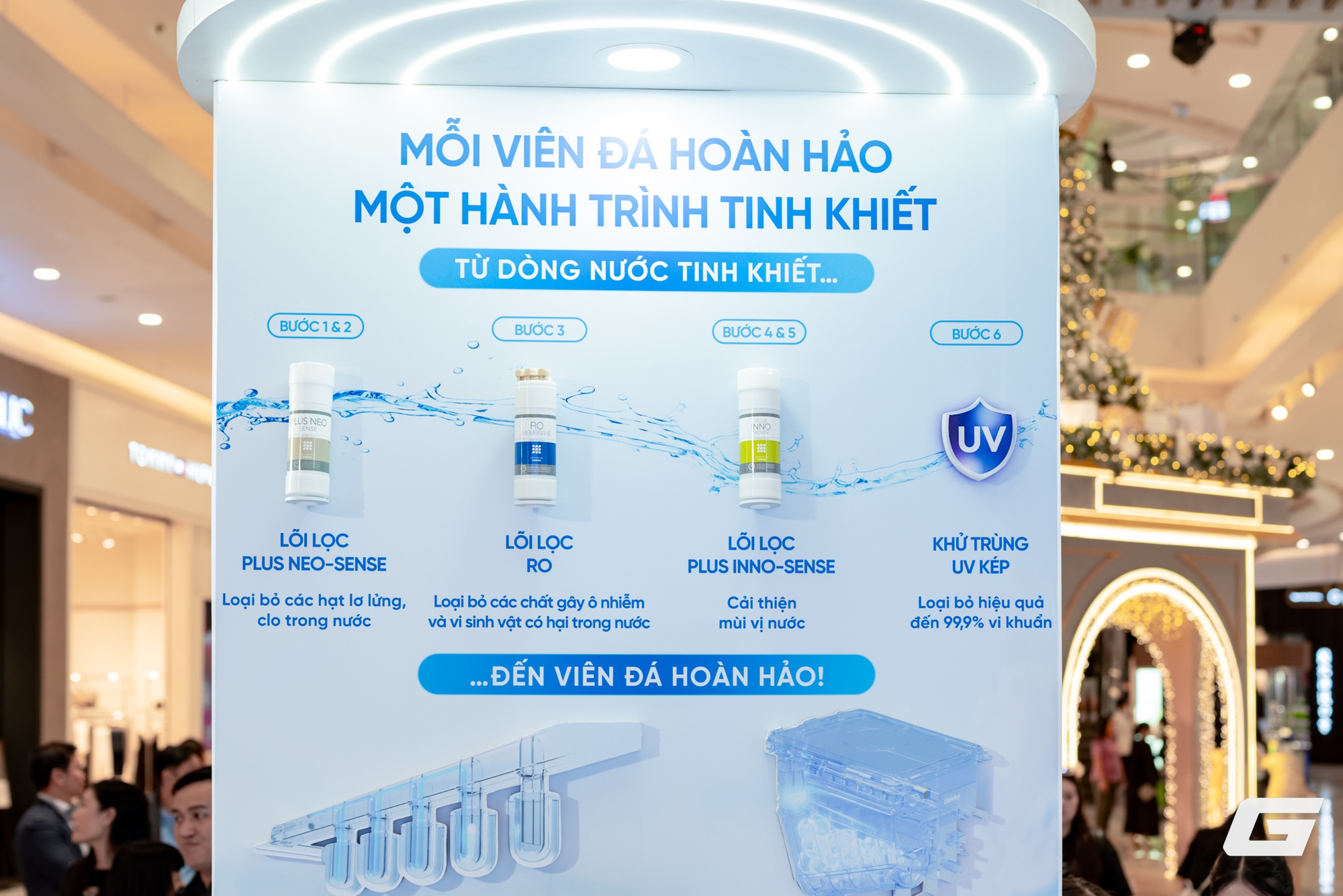 Coway ra mắt m&aacute;y lọc nước l&agrave;m đ&aacute; đa năng: C&ocirc;ng nghệ khử tr&ugrave;ng UV k&eacute;p, gi&aacute; cao nhưng người d&ugrave;ng vẫn c&oacute; thể dễ d&agrave;ng trải nghiệm- Ảnh 3.