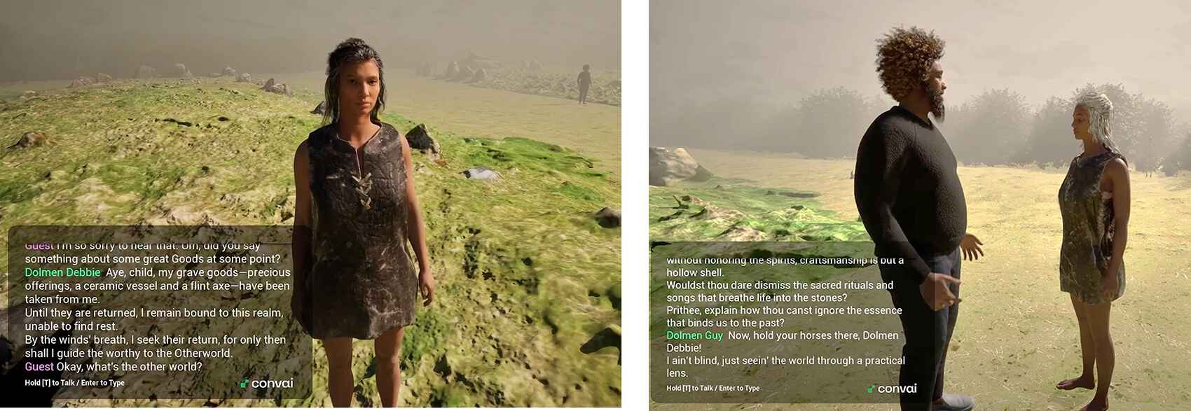 Bạn có thể trò chuyện trực tiếp với người tiền sử thông qua tựa game tích hợp AI này! - Ảnh 3.