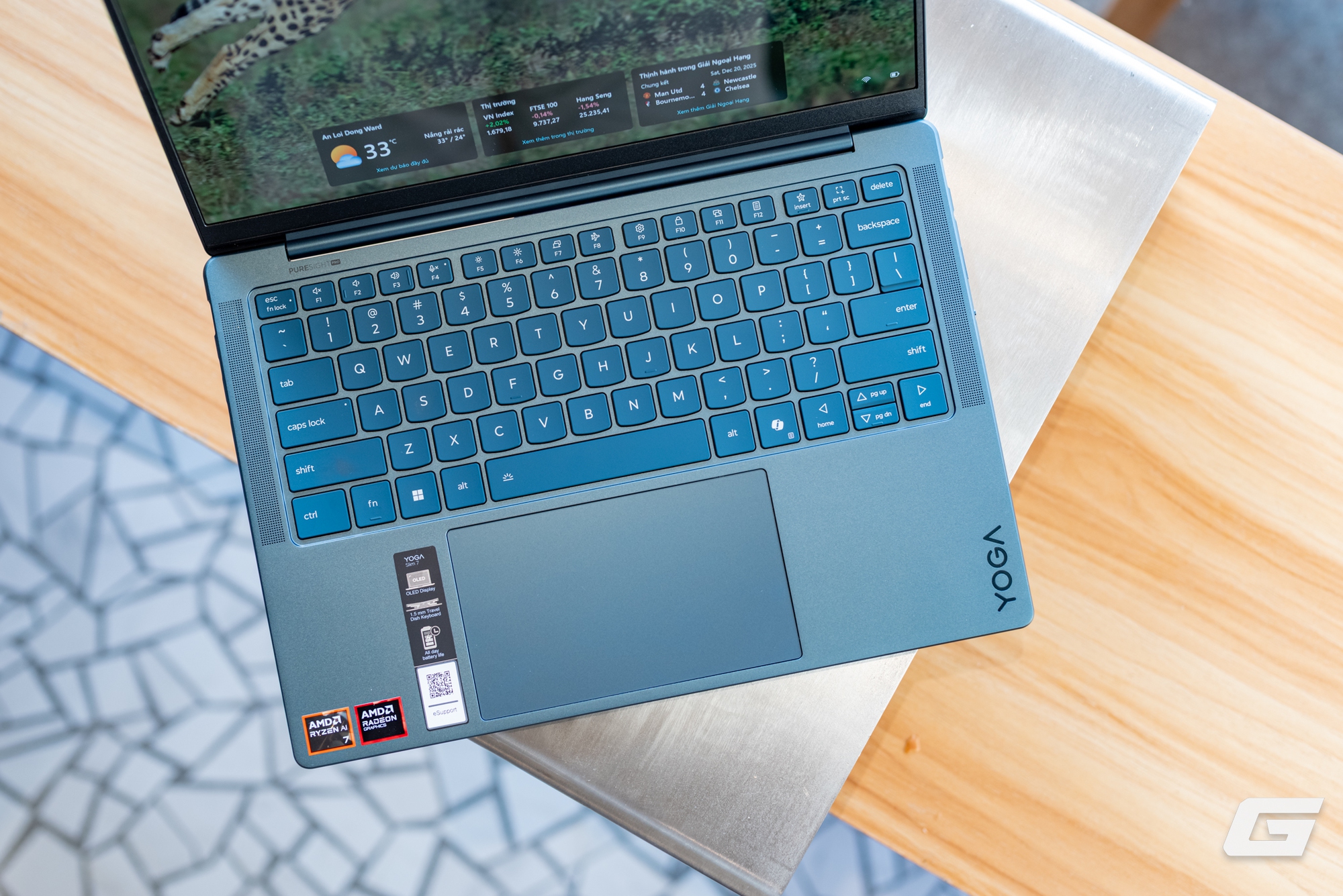 Trải nghiệm Lenovo Yoga Slim 7 Gen 10: Mỏng nhẹ, mạnh mẽ, &ldquo;đủ chuẩn&rdquo; AI PC cho d&acirc;n s&aacute;ng tạo, l&agrave;m việc- Ảnh 34.