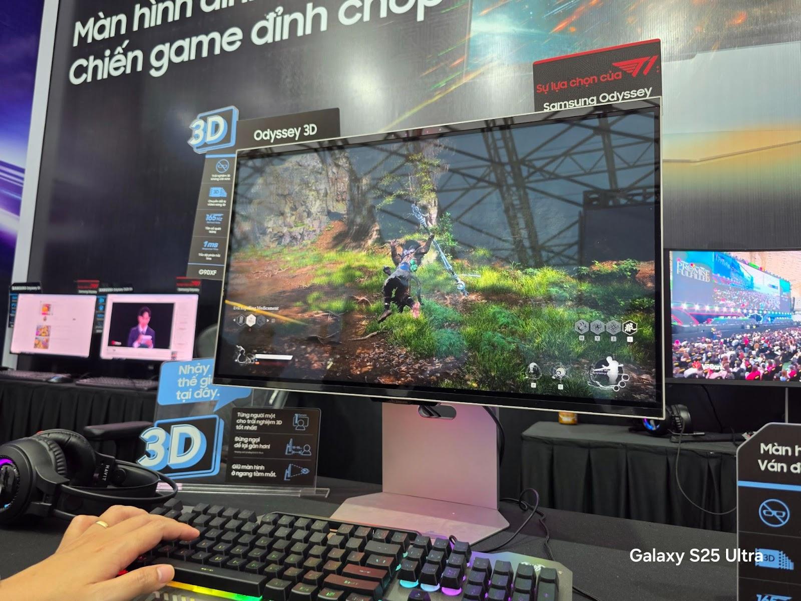 M&agrave;n h&igrave;nh Samsung Odyssey bất ngờ được ch&uacute; &yacute; sau trận đấu của T1 v&agrave; All-Star Việt Nam - Ảnh 6.