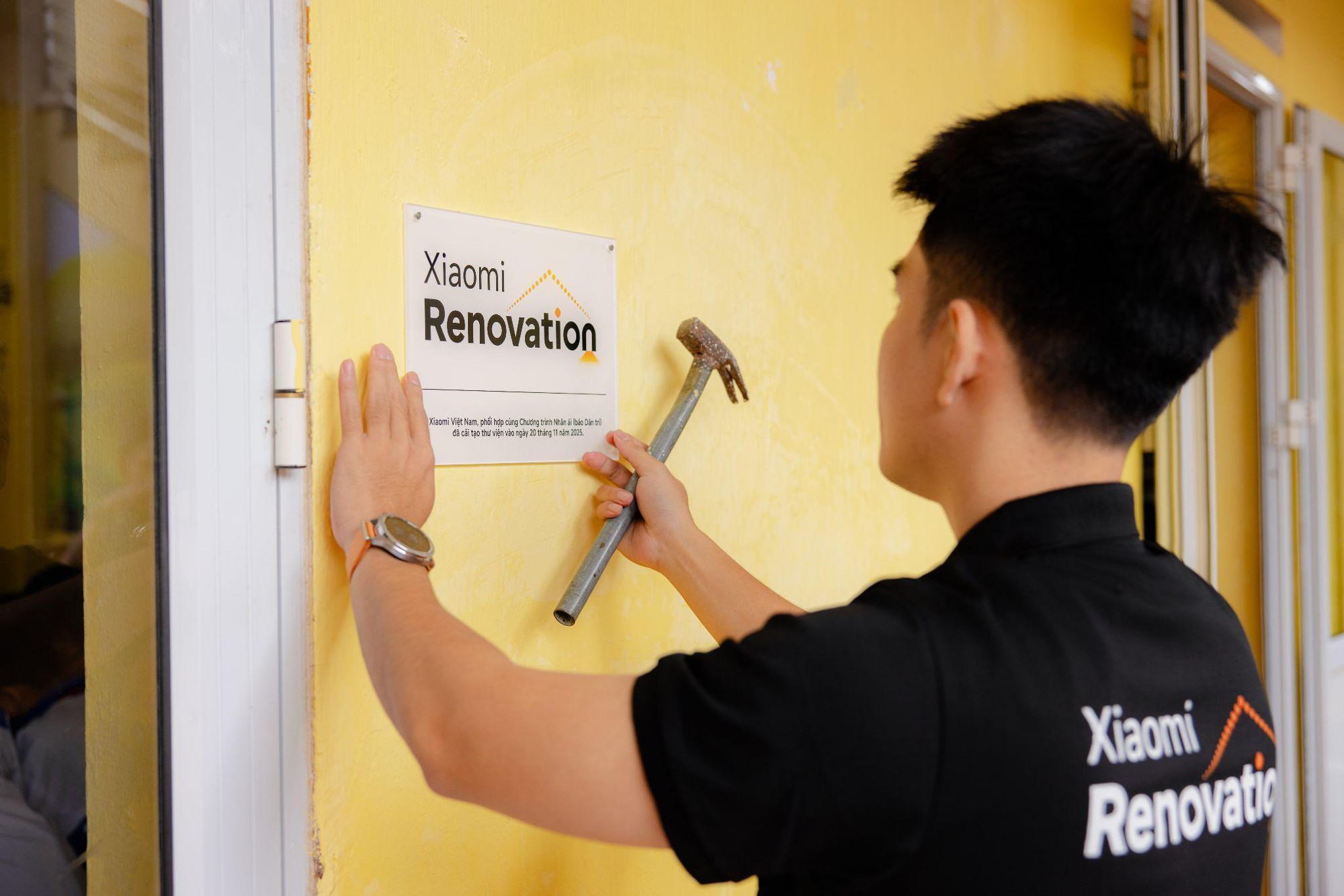 Xiaomi Renovation 2025: H&agrave;nh tr&igrave;nh t&aacute;i thiết trường học sau b&atilde;o lũ - Ảnh 5.