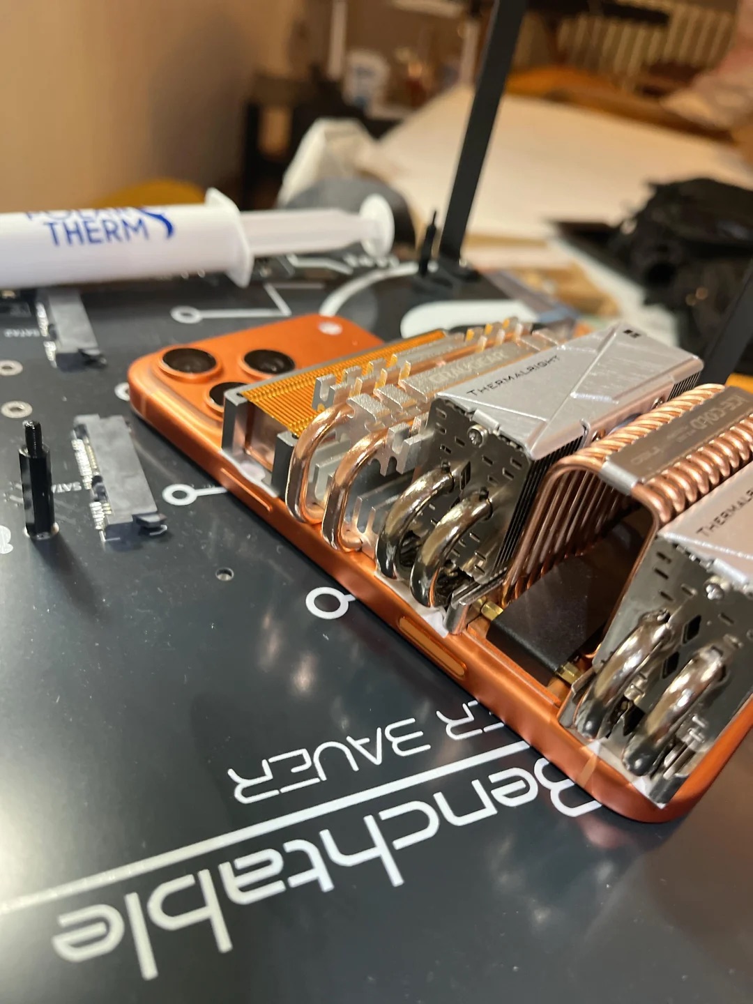 Độ tản nhiệt PC l&ecirc;n iPhone 17 Pro Max, người d&ugrave;ng đẩy hiệu năng ổn định l&ecirc;n hơn 90%- Ảnh 6.