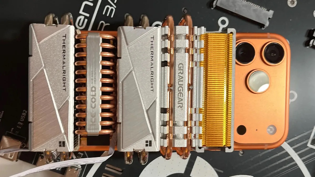 Độ tản nhiệt PC l&ecirc;n iPhone 17 Pro Max, người d&ugrave;ng đẩy hiệu năng ổn định l&ecirc;n hơn 90%- Ảnh 1.