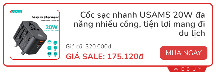 6 món đồ mini hay ho của Baseus, Hoco, Deerma... siêu tiện lợi, giá lại rẻ- Ảnh 10.