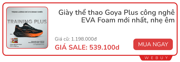 14 deal đồ giữa tháng toàn đồ thiết thực: Máy hút bụi, Tag định vị, Giày thể thao... giảm tới 50%- Ảnh 10.