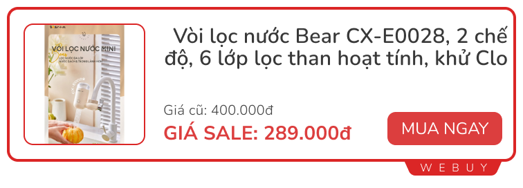 Loạt máy từ Philips, Bear, Xiaomi cứ sale là mua lẹ để giữ nhà luôn sạch sẽ, thơm tho- Ảnh 4.