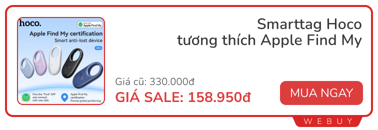 Sale giữa tháng vẫn còn: Thẻ định vị Find My 192.000đ, màn hình gaming Xiaomi -38%, chuột Ugreen giảm hơn nửa giá- Ảnh 4.