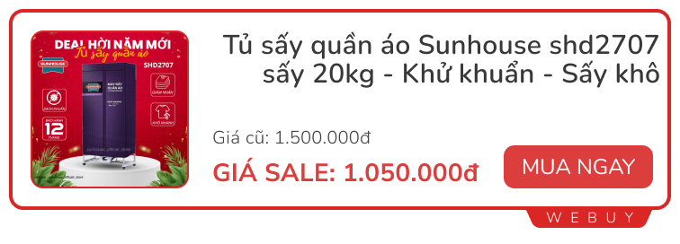 Cách chọn máy sấy để quần áo khô nhanh mà không "khô ví"- Ảnh 3.