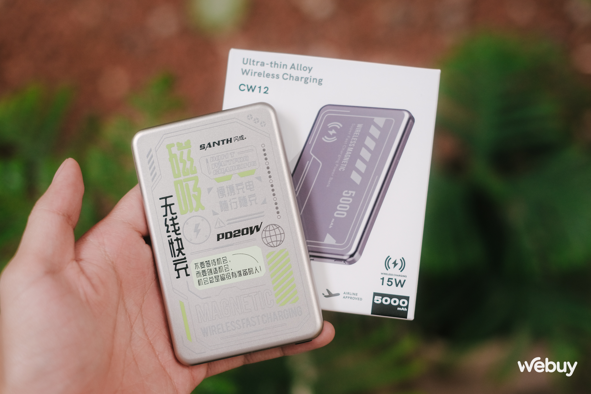 Lại là các pháp sư Trung Hoa: Bán pin dự phòng 5.000mAh giá 169.000 đồng mà thiết kế siêu mỏng nhẹ, có MagSafe 15W xịn như hàng chính hãng Apple- Ảnh 1.