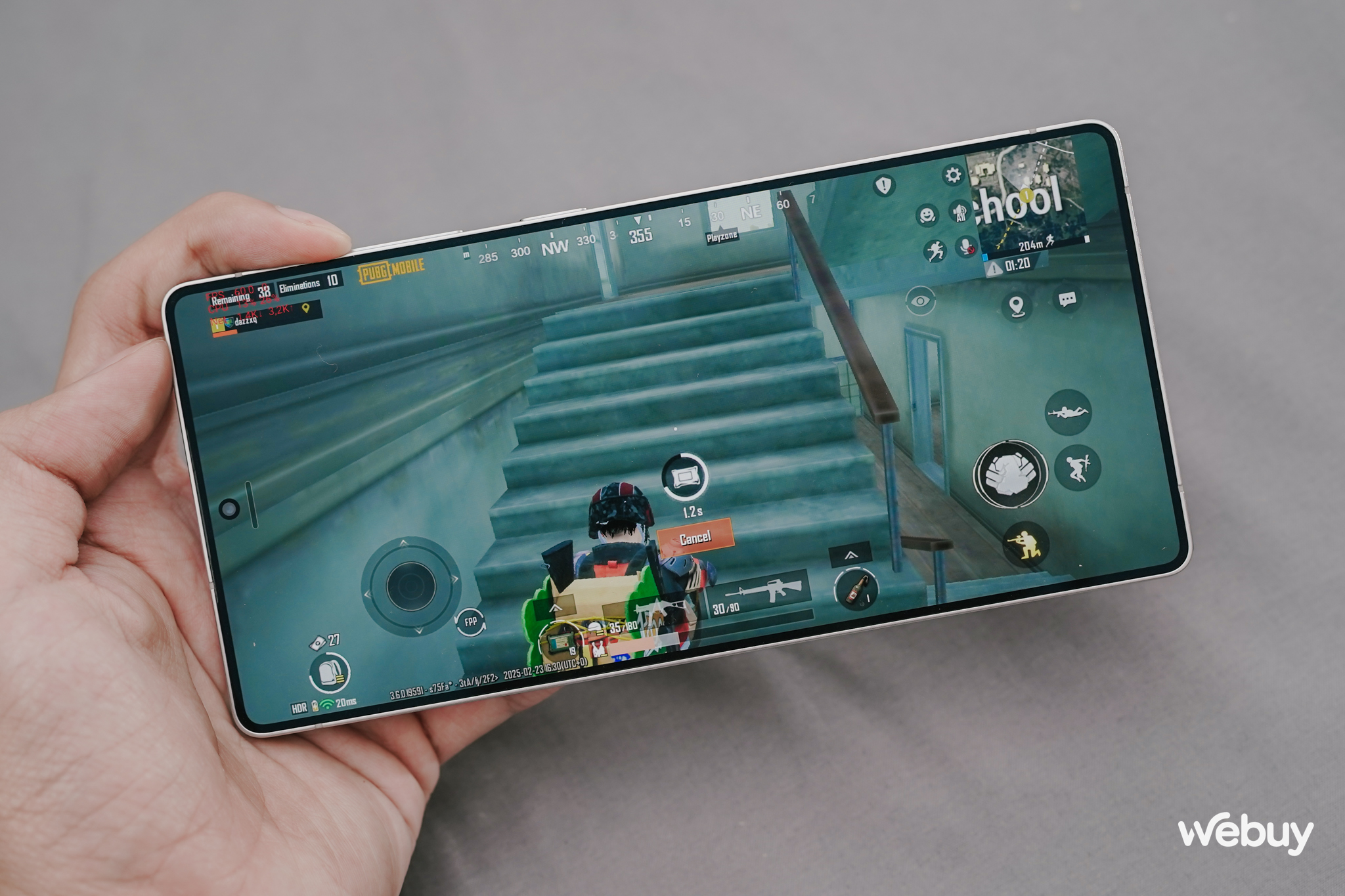 Đánh giá hiệu năng Galaxy S25 Ultra: Snapdragon 8 Elite quá mạnh, chơi game mượt lại còn tiết kiệm pin- Ảnh 5.