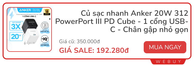 Cầm 200.000đ săn deal cuối tháng: Tai nghe, sạc dự phòng, đủ đồ phụ kiện từ Anker, Hoco, Ugreen...- Ảnh 1.