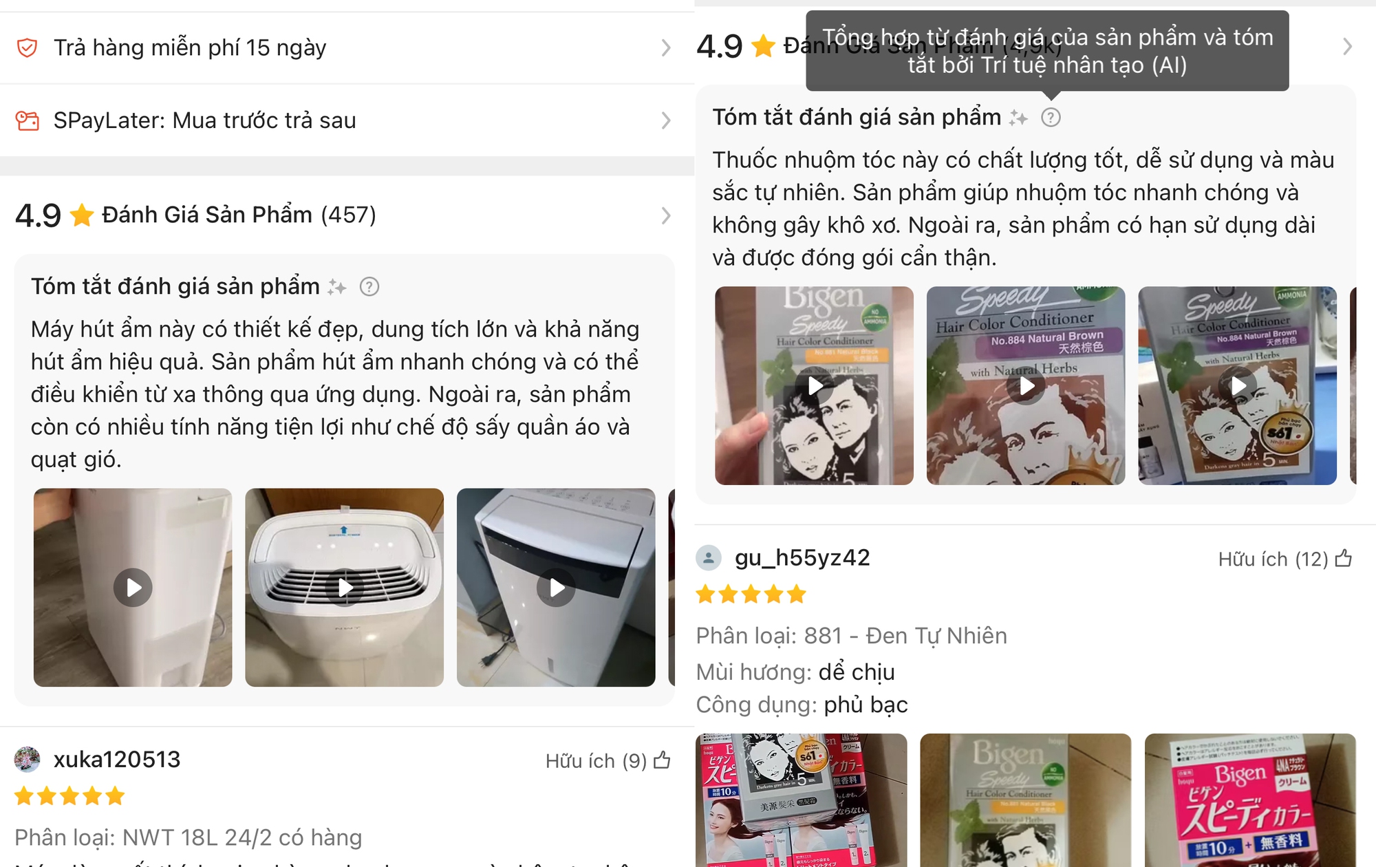 Shopee ứng dụng AI để tóm tắt đánh giá sản phẩm- Ảnh 1.