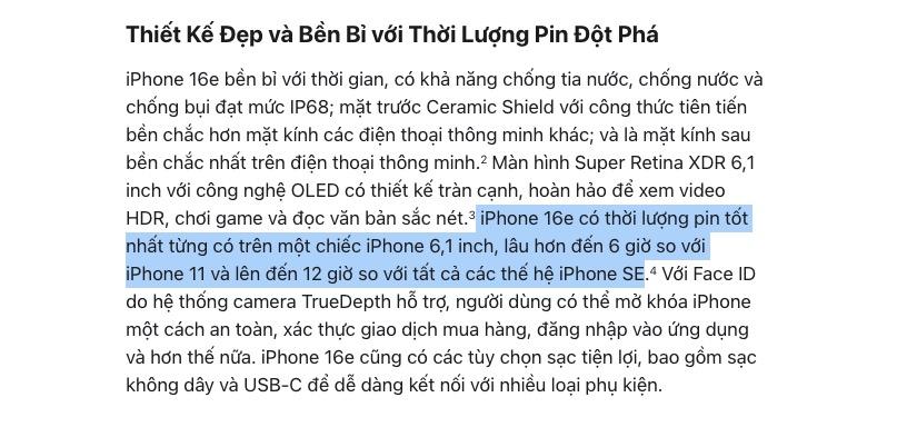 iPhone 16e chính là lời “mời gọi” nâng cấp của Apple dành cho người dùng iPhone 11 và 12- Ảnh 2.