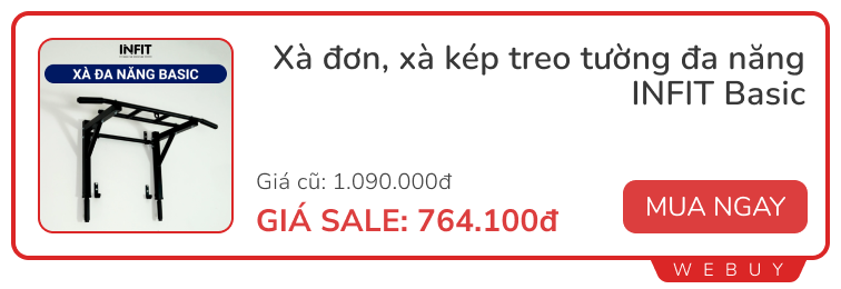 Khai xuân đầu năm với loạt deal đồ thể thao: Tốt cho sức khỏe, giảm mỡ sau Tết- Ảnh 6.