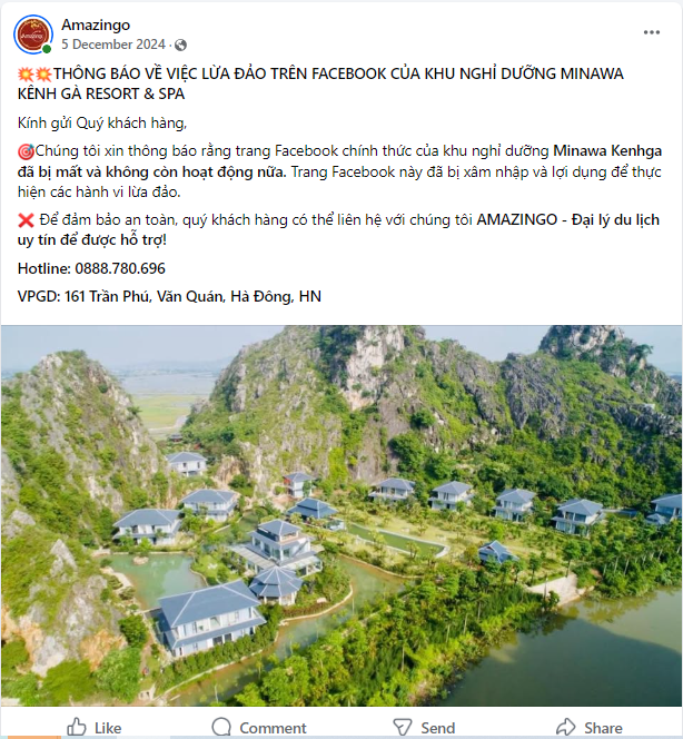 Đặt phòng resort dịp Tết lại trúng page giả mạo, người phụ nữ chuyển khoản 6 lần lên đến 1 tỷ đồng, kẻ lừa đảo còn trách cứ một điều!- Ảnh 8.