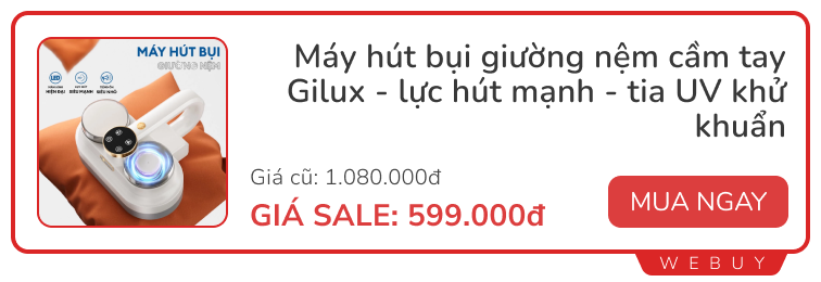 Chỉ từ 29.000đ sắm đủ đồ Xiaomi, Bear, Pery Smith...: Máy khử mùi, hút bụi, lọc nước đều có giá tốt- Ảnh 10.